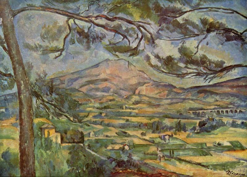 Paul Cezanne Mont Sainte-Victoire oil painting image